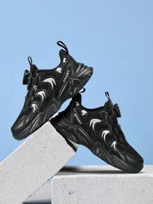 Zapatillas de running de moda para adolescentes, cómodas para hombres/mujeres, antideslizantes, duraderas, con malla transpirable, suela blanda para uso casual, adecuadas para días escolares/uso diario, actividades interiores y exteriores