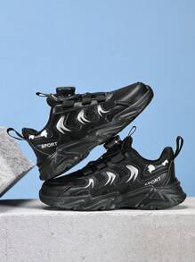 Zapatillas de running de moda para adolescentes, cómodas para hombres/mujeres, antideslizantes, duraderas, con malla transpirable, suela blanda para uso casual, adecuadas para días escolares/uso diario, actividades interiores y exteriores