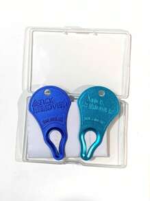 2PCS Tick Remover Tool Portable, Tick Removal For Pet And Humans, Safe And Reliable, Pain-Free, Essential Tools For Outdoor Activities - Multicolor - View 10