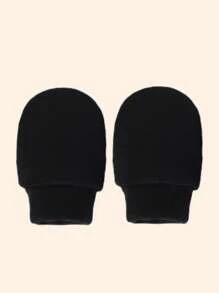 1 paar aangepaste naamlogo babywanten, pasgeboren zachte katoenen ziekenhuishandschoenen, geschikt voor jongens, meisjes, alle seizoenen, multifunctioneel, decoratief, letter, stijlvol, zacht, modern, kleurrijk, kawaii, schattig, casual, aangepast, gepersonaliseerd, uniek, op maat gemaakt, babycadeaus, ideale cadeaus voor hem, ideale cadeaus voor haar, zoon, dochter