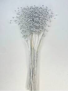 60pcs Mini Faux Pearl Bead Strands, Small Floral Wreath Beads, Bridal Wedding Faux Pearl Bouquet, Party Decor Faux Pearl Beads, DIY Floral Arrangement, Wedding Party, Home Decor Crafts, Valentine's Day, Gift Gifts Birthday Graduation