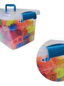 Multipurpose Plastic Organizer Boxes Cap 6 Lt - Multicolor - View 3