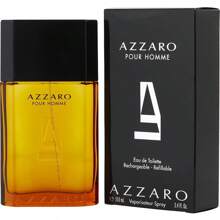 Azzaro Caraway, Iris, Lavender, Clary Sage, Basil Men Edt Spray 3.4 Oz 1978 Daytime 3.4 Oz Fragrance - Clear - View 1