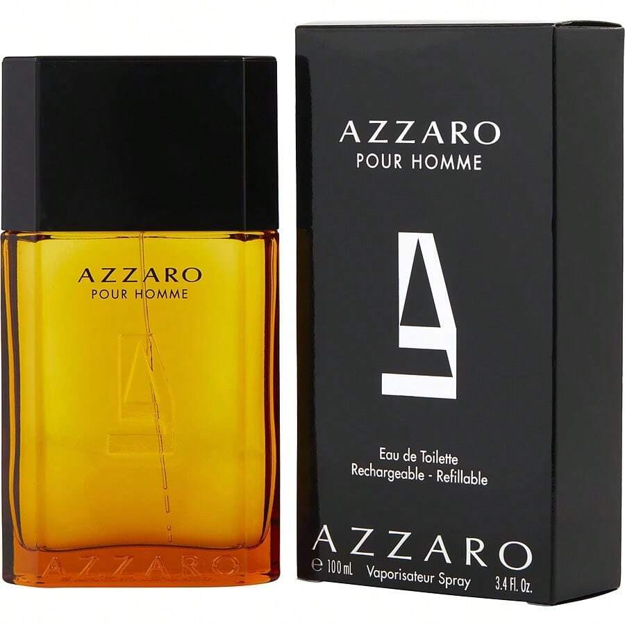 Azzaro Caraway, Iris, Lavender, Clary Sage, Basil Men Edt Spray 3.4 Oz 1978 Daytime 3.4 Oz Fragrance - Clear - View 1