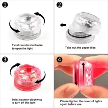 Battery Powered Small Led Lights, Mini LED Lights With Remote Control, 13 Colors And 4 Color Changing Modes Tea Lights For Wedding, Party, Christmas Decorations, Birthday Decorations, Halloween Decorations, Small Night Lights For Paper Lanterns Decor, Mini Pumpkin Lights For Inside Pumpkin