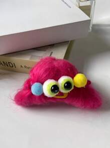 1 件搞笑丑娃娃可爱爪/创意海螺爪发夹，夏季海滩发夹发饰秋冬爪夹发饰适合女士度假装 - 彩色 - 查看 4