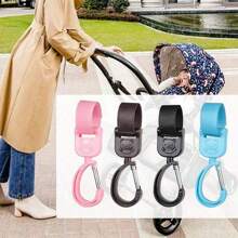 1pc/2pcs Magic Sticker Baby Stroller Multi-Purpose Hooks, Infant Carriage Accessories - Multicolor - View 7