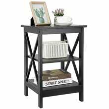4 Pack End Table Sofa Side End Storage Shelf X-Design Furniture