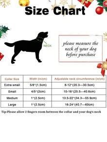 1 chiếc Vòng cổ cho thú cưng theo chủ đề Giáng sinh có thể điều chỉnh, Cây thông Noel, Sọc Giáng sinh, Chỉ vàng kẻ ô vuông màu đỏ, Ba kiểu Vòng cổ cho chó mềm mại và thoải mái với Khóa an toàn tháo lắp nhanh có Mặt dây chuyền hình bông tuyết, Phù hợp với Chó Nhỏ/Vừa/Lớn - màu xanh lá - Xem 2