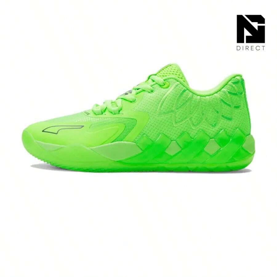 Puma LaMelo Ball MB.01 Lo Green Gecko 376941 07 - Verde - Ver 1