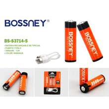 Paquete 2 piezas Pilas AA Recargables Usb Tipo C 3500mAh 1.5v - Automóvil club británico - Ver 3