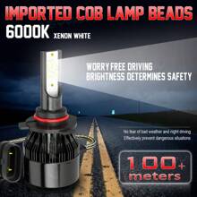 CHUSYYRAY For 2003 2004 2005 Toyota 4Runner - 6X LED Headlight Hi-Lo + Fog Light Bulbs Kit