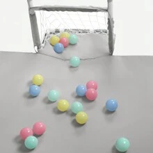 Bed Rail, Playpen 180 X 120 X 66 Cm With 50 Ocean Balls, Play Area With Football Goal And Basketball Hoop - 淺灰色 - 查看 8