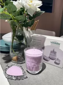 100g de cire de sable/cire de perle/cire de palme, cire de fleur de glace, bougies colorées, utilisées pour fabriquer des bougies en couches DIY, des bougies d'aromathérapie, pour l'atmosphère de fête, les bénédictions de mariage, la décoration d'ambiance de couple, pour de petits cadeaux pour les réunions de vacances, avec une mèche de bougie offerte.