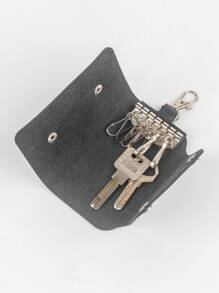 1 mini llavero, llavero minimalista, billetera, estuche para guardar llaves, protector de llaves, bolsa de regalo, llavero de coche, llavero, estuche para llaves, regalos para mujeres