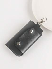 1 mini llavero, llavero minimalista, billetera, estuche para guardar llaves, protector de llaves, bolsa de regalo, llavero de coche, llavero, estuche para llaves, regalos para mujeres