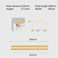 1 Stück Aluminium-Legierung unsichtbare Möbelgriffe seitliche Montage ohne Bohren für Kleiderschrank Schrank Schubladen Knöpfe Möbelbeschlag