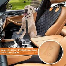 Dog Car Seat Mat, Pet Automotive Seat Cover Front Seat Cushion, Car Seat Separator Pad, Dog Car Accessories Dog Car Seat Car Seat Covers Dog Car Seat Cover Pet Car Seat - Multicolor - View 5