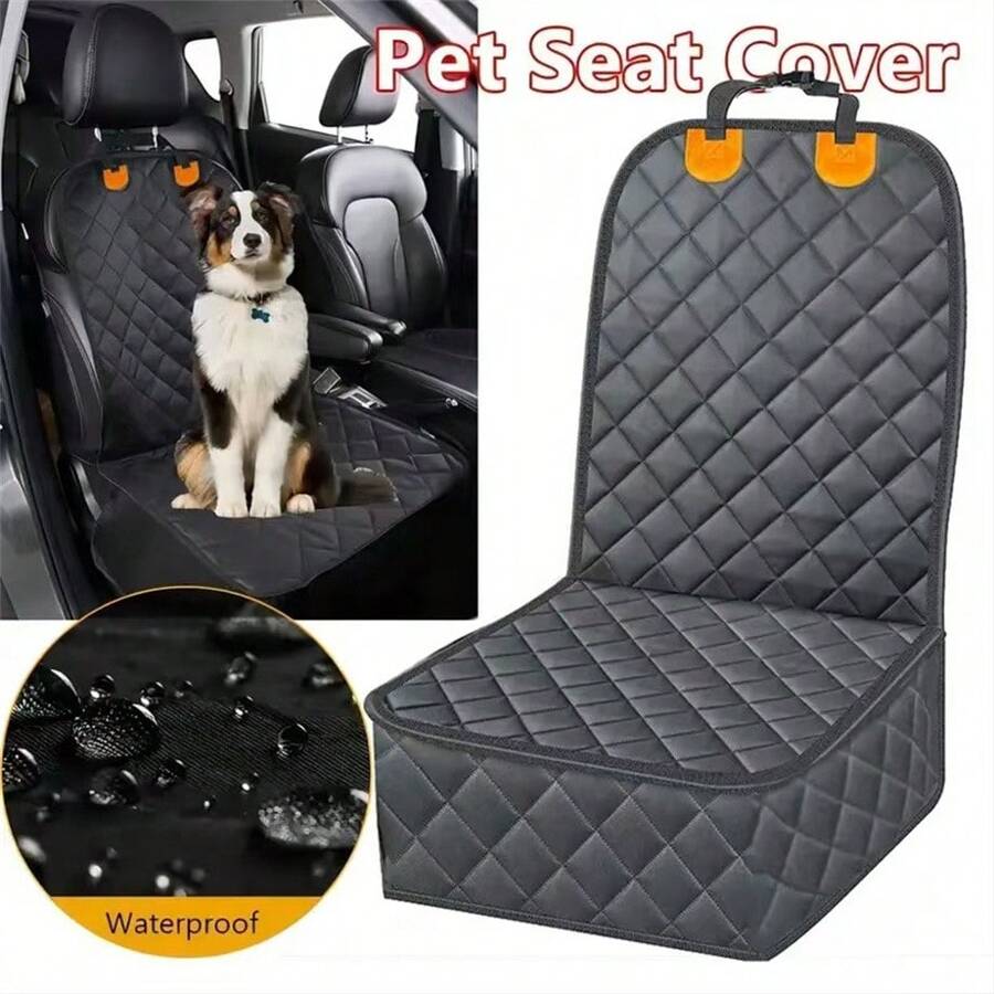 Dog Car Seat Mat, Pet Automotive Seat Cover Front Seat Cushion, Car Seat Separator Pad, Dog Car Accessories Dog Car Seat Car Seat Covers Dog Car Seat Cover Pet Car Seat - Multicolor - View 1