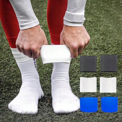 1pair Anti-Slip & Anti-Fall Football/Basketball Ankle & Leg Sleeve Braces, Professional Sports Protective Gear