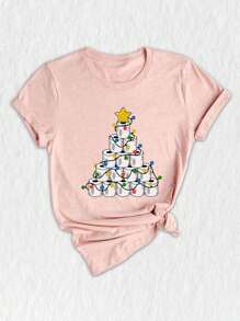 Christmas Toilet Paper Tree Shirt, Funny Christmas Shirt, Christmas Costume, Christmas Tree Shirt, Happy New Year Shirt