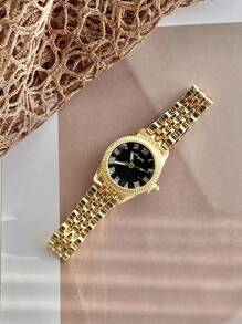 1pc Women's Classic Quartz Watch, Suitable For Daily Wear, Business Meetings, Also Can Be Given As A Gift To Students Going Back To School - one-size - View 3