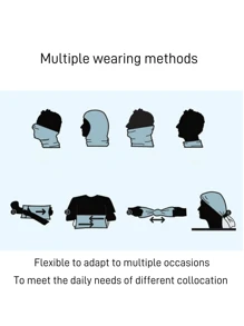 1pc Children Multi-Functional Warm Neck Gaiter, Suitable For Skiing, Cycling, Daily Use