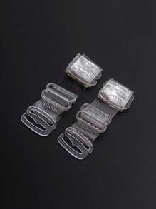 10Pcs Women Transparent Straps Bra Invisible Silicone Elastic Bra Straps Detachable Adjustable Shoulder Straps Anti Slip Underwear Intimates Accessories