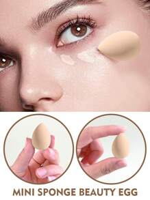 24/39/42/44/49/56/57PCS Makeup Tools Set Including:1pc Multi-Functional Zipper Toiletry And Cosmetic Bag Waterproof+ Makeup Brush Set+5PCS Makeup Sponges+5PCS Mini Makeup Sponges+5PCS Triangle Powder Puffs+5PCS Mini Air Cushion Powder Puffs+1pc Hairband+2PCS Hand Bowl Strap+1pc Makeup Brush Cleaning Tools - 彩色 - 查看 9
