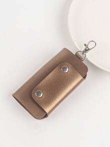 1 mini llavero, llavero minimalista, billetera, estuche para guardar llaves, protector de llaves, bolsa de regalo, llavero de coche, llavero, estuche para llaves, regalos para mujeres