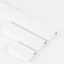 1 Stück Aluminium-Legierung unsichtbare Möbelgriffe seitliche Montage ohne Bohren für Kleiderschrank Schrank Schubladen Knöpfe Möbelbeschlag