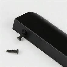 1 Stück Aluminium-Legierung unsichtbare Möbelgriffe seitliche Montage ohne Bohren für Kleiderschrank Schrank Schubladen Knöpfe Möbelbeschlag