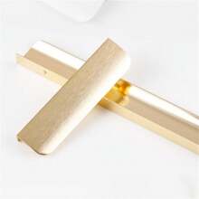 1 Stück Aluminium-Legierung unsichtbare Möbelgriffe seitliche Montage ohne Bohren für Kleiderschrank Schrank Schubladen Knöpfe Möbelbeschlag