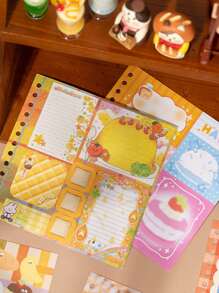 1 libro de 42 pegatinas troqueladas y editables, libro de pegatinas de la serie de la tienda de conveniencia vintage y linda, adecuado para decorar fundas de teléfonos, portátiles, cascos, patinetas