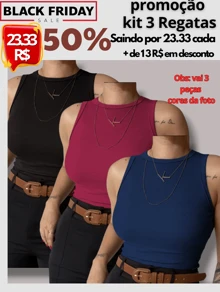 1preta1azul marinho 1vinho