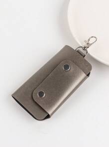 1 mini llavero, llavero minimalista, billetera, estuche para guardar llaves, protector de llaves, bolsa de regalo, llavero de coche, llavero, estuche para llaves, regalos para mujeres