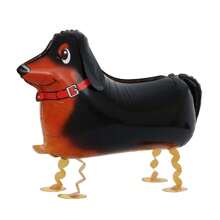 1 Peça Suprimentos para Festa de Aniversário de Cachorrinho, Decorações de Festa de Aniversário com Tema de Balões de Animais, Balões de Animais Andantes, Balões de Cachorro de Estimação