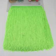 1yard 30CM Long Multicolor Polyester Fringe Trim African Tassel Ribbon Lace Accessory Sew Latin Dress Curtain DIY Accessories - Multicolor - View 8