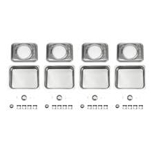 SENDERPICK 4 Pcs Chafer Pan Buffet Tray With Lid Chafing Trays Rectangular Chafing Dish - Silver - View 3