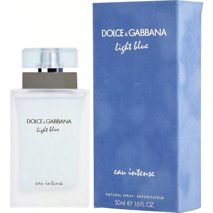 D & G Light Blue Eau Intense By Dolce & Gabbana Granny Smith Apple, Lemon, Jasmine, Marigold, Musk, Amberwood Women Eau De Parfum Spray 1.6 Oz 2017 1.6 Oz Fragrance - 無色 - 查看 1