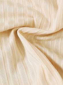 2 sztuki/zestaw Modny strój dla dziewczynki, prążkowany top na ramionach z kokardą i skórzana spódnica, wiosna/jesień