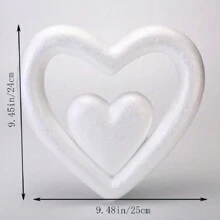 Love Foam Heart Wedding Supplies DIY Handmade Material Clay Filler Foam Heart