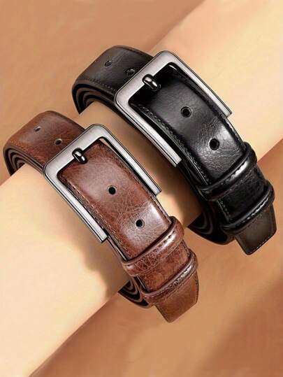 男士多功能镂空腰带，搭扣腰带，韩版商务休闲复古裤腰带，夏季、校园休闲、商务场合、送给男友、丈夫、父亲的礼物、日常穿着、时尚、青少年、户外、度假、运动、旅行、街头、波西米亚风、复古秋季、万圣节秋冬配饰，适合青少年、青年、男士、休闲、户外、运动、度假、毕业礼物、生日礼物、日常穿着