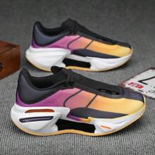 High-Quality Basketball Shoes For Men/Women, Hollow Outsole Anti-Slip Shock-Absorbing, Knitted Mesh Upper Fashionable & Breathable