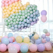 10/20/50/60/80 peças, (balões Macaron de 5 pol./12 pol.), Azul/Rosa, Balões Miniatura Mistos de Cores Variadas, Balões Macaron Multicoloridos para Decoração de Festa de Aniversário, Casamento, Noivado, Aniversário, Arco