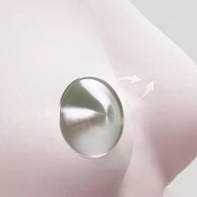 2 Stücke versilberte Brustschilde, 1 Paar versilberte Stillbecher, versilberte Stillbecher mit Schutzabdeckung, wiederverwendbare versilberte Stillbecher, anti-oxidative versilberte Stillbecher