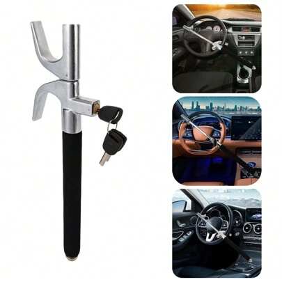 YUNRUX Universal Steering Wheel Lock Car Steering Wheel Claw Anti-Theft Device Vehicle