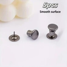 5/10 对锌合金裤腿下摆夹，裤腿固定扣，无需缝纫吊带扣，可调节腿带闭合学校 - 彩色 - 查看 19