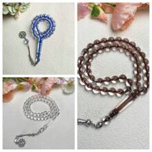 1pc New 45pcs 10mm Muslim Prayer Beads Tasbih  Chain Bracelet