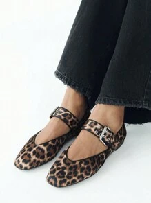 2025秋冬春夏欧美新款方头一脚蹬平底鞋百搭软皮奶奶鞋芭蕾鞋